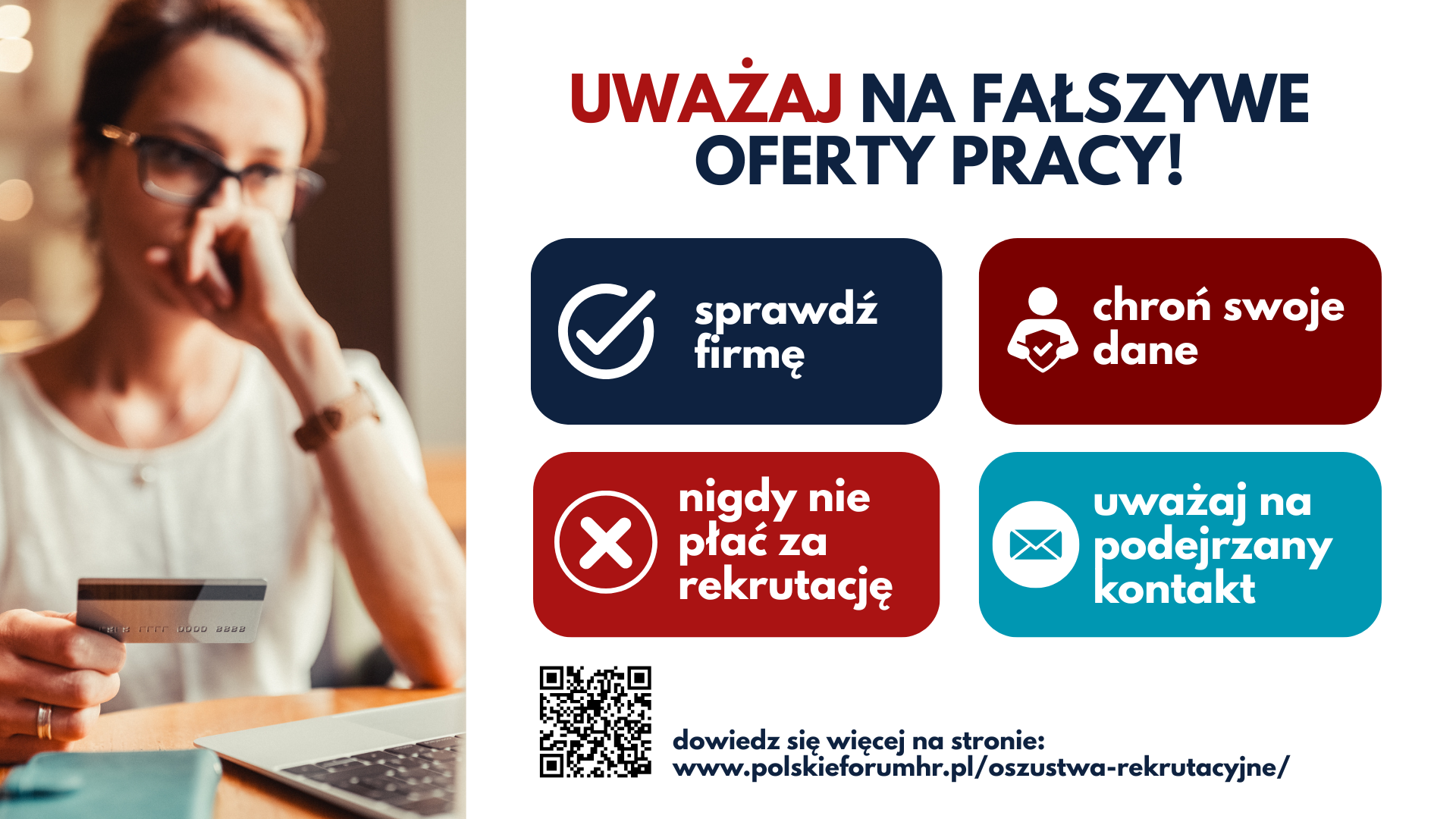 Zdjęcie artykułu Uwaga na oszustwa rekrutacyjne