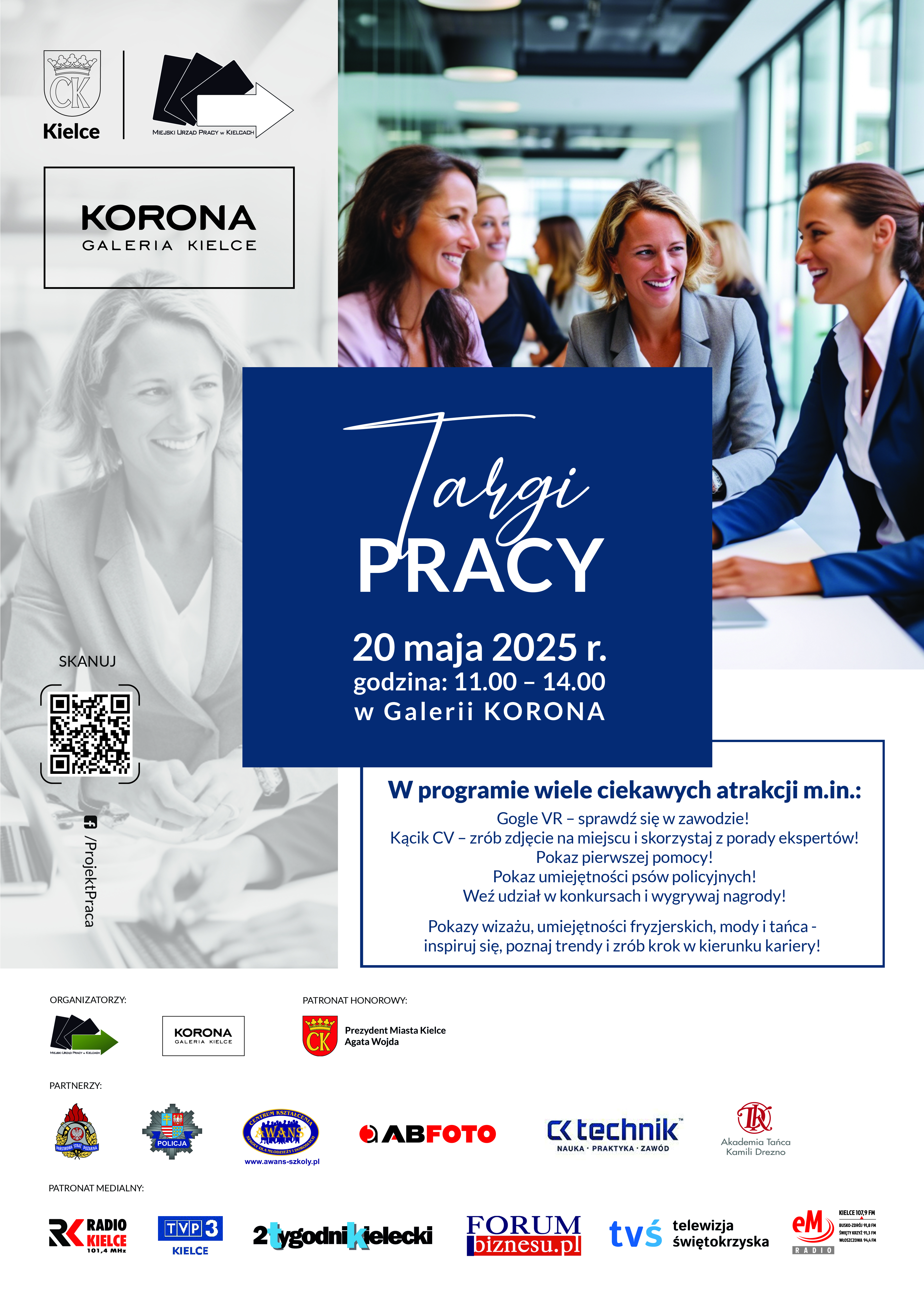 Zdjęcie artykułu Targi Pracy „Spotkanie z Karierą” 20 maja w Galerii Korona