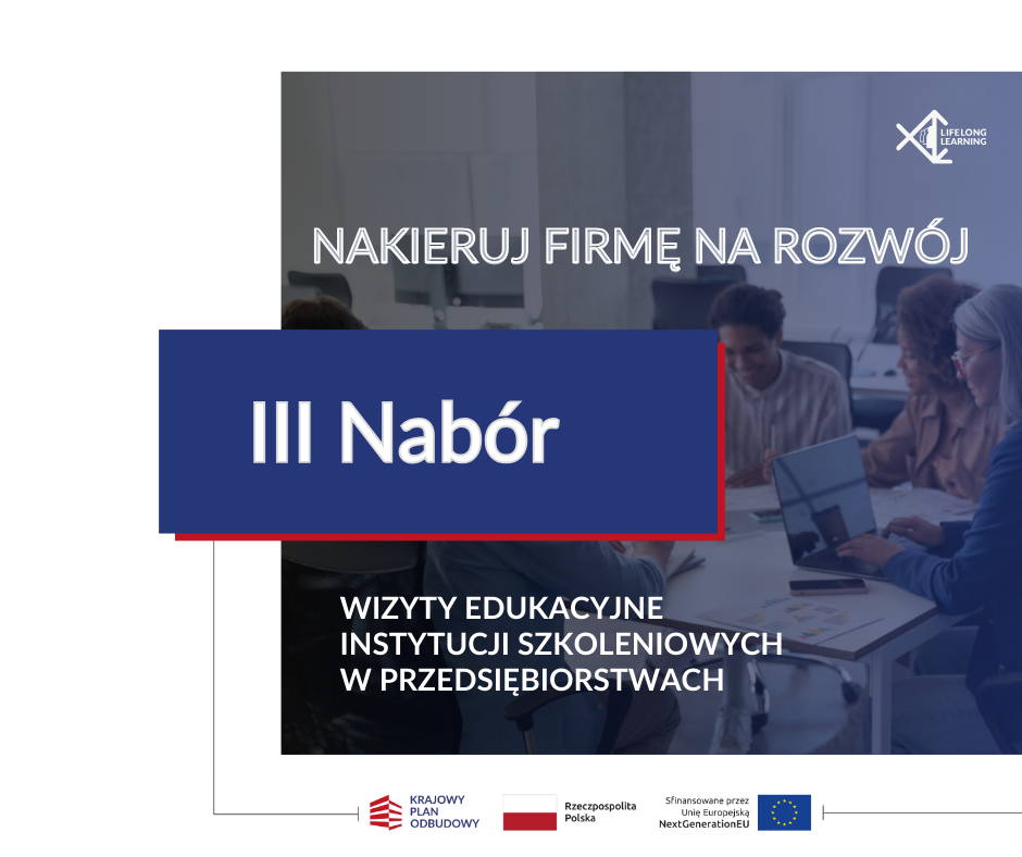 Zdjęcie artykułu III NABÓR PRZEDSIĘBIORSTW DO UDZIAŁU W PROJEKCIE