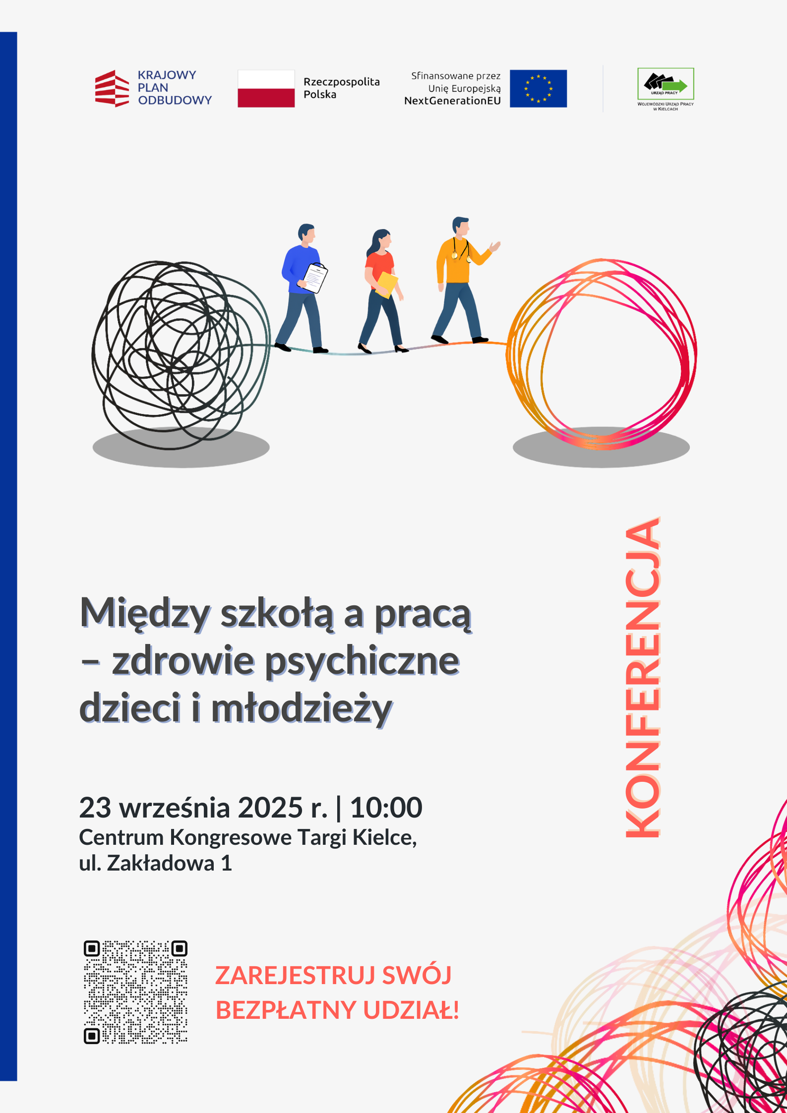 Zdjęcie artykułu Konferencja p.n.„ Między szkołą a pracą – zdrowie psychiczne dzieci i młodzieży”