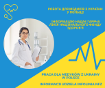 Obrazek dla: Praca dla medyków z Ukrainy w Polsce